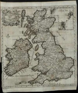 Gros-Britannien oder England. u. Schot.Land. Sam den K. Irland.