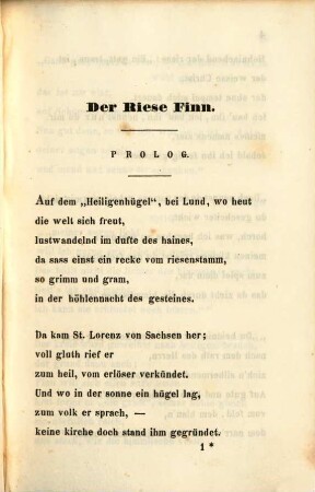 Gerda : Nachgelassenes Gedicht von Esaias Tegnér. Teutsch von Gottfried von Leinburg