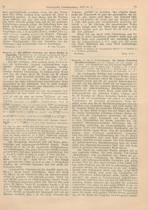 33-34 [Rezension] Staerk, Willy, Die jüdische Gemeinde des Neuen Bundes in Damaskus