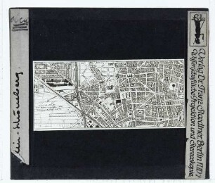 unbekannt, Plan von Berlin-Schöneberg : Stadtplan