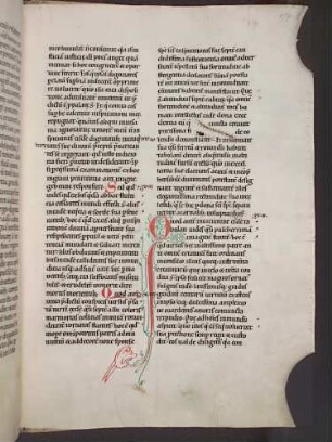 Zierinitiale (Pars III, Visio nona, 25 : Q(uod autem in cacumine)