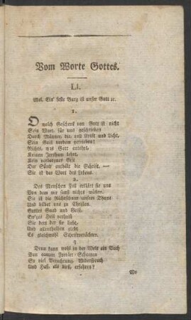 Vom Worte Gottes.