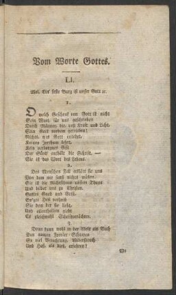 Vom Worte Gottes.