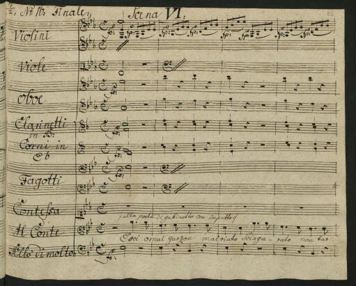 No. 16. Finale: Esci omai garzon malnato