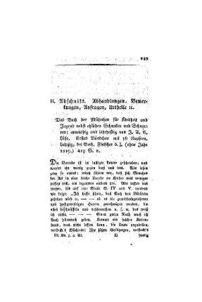 Das Buch der Mährchen für Kindheit und Jugend nebst etzlichen Schnaken und Schnurren; anmutig und lehrhaftig vo J. A. C. Löhr. Erstes Bändchen und mit 16 Kupfern. Leipzig, bei Gerh. Fleischer d. j. (ohne Jahr 1819.) 419 S.