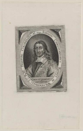 Bildnis des Iohann Christophorvs Ranfft in Wiesenthall