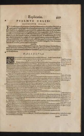 Psalmus CXLIX.