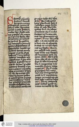 Vita et sententiae Secundi philosophi