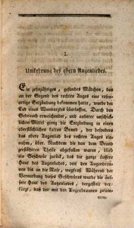 Johann Christian Reil's der Arzneykunst und Wundarzneykunst Doktors, ... Klinische Denkwürdigkeiten medizinisch-praktischen Inhalts, Erster Theil