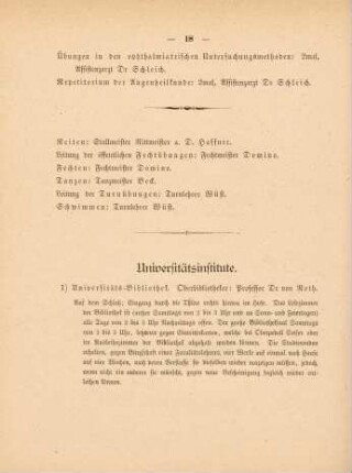 18-21, Universitätsinstitute