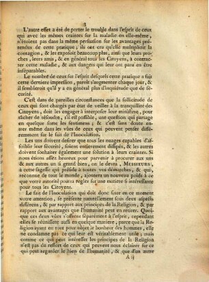 Arrest De La Cour Du Parlement, Sur le fait de l'Inoculation : Extrait Des Registres Du Parlement. Du 8 Juin 1763.
