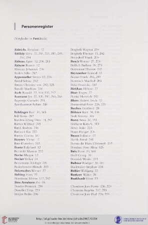 Personenregister