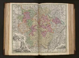 Mappa Geographica, in qua Ducatus Lotharingiae Et Barr ut et Episcopatuum Metens. Tullens. Verdunens. Territoria, Tractusque Finitimi in suos quique ditiones disterminati sistuntur