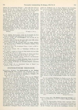 Systematische Theologie
