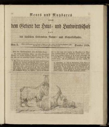 Nro. 5. October 1824.