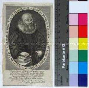 Porträt des lutherischen Theologen und Pädagogen Andreas Kunad