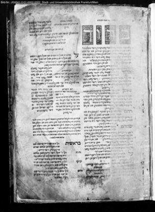 [Pentateuch mit Haphtaroth und Megilloth] / Jehuda Ben-Moses Naphtali