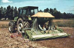 Fotografie: Drillkombination, Drillmaschine, Breitsaat, Pneumatische Verteilung, Zinkenrotor