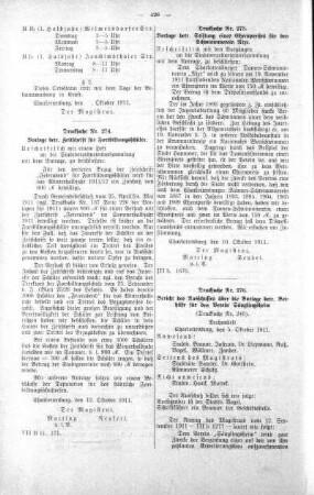 No. 19 (271-289) (274,275,276), 18. Oktober 1911