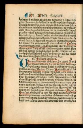 De sacra scriptura.