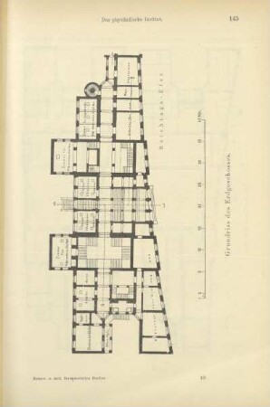 Grundriss des Erdgeschosses