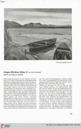 52: Jüngere Münchener Maler, [2]