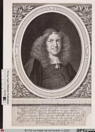 Bildnis Johann Peter Titius (eig. Titz)