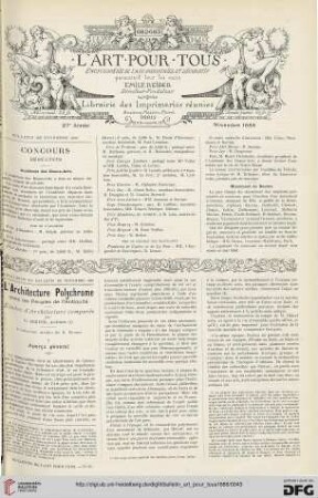 No 35 (Novembre 1888)