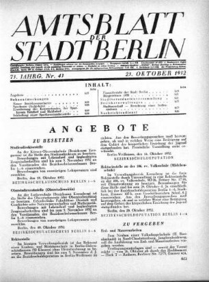 1932,43: Nr. 43, 23. Oktober 1932