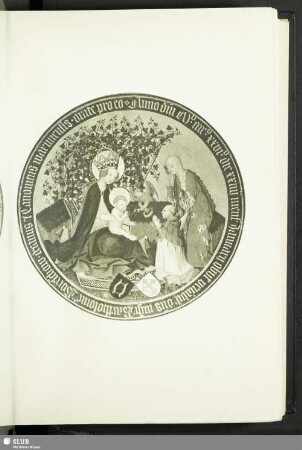 Preussischer Meister um 1426. Totenschild des Kanonikus Boreschow