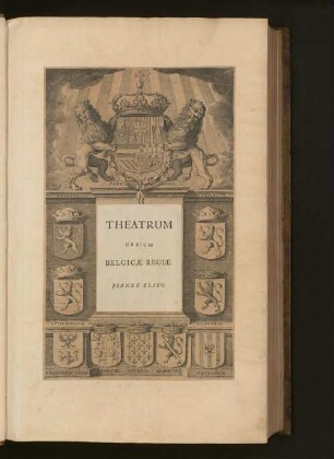Theatrum urbium Belgicae Regiae