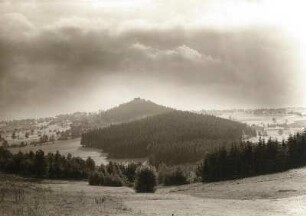 Frauenstein, Blick von Norden auf die Stadt