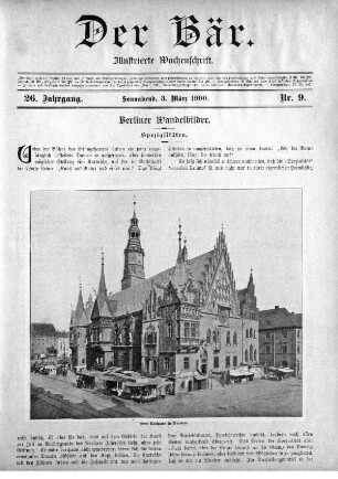 Sonnabend, 3. März 1900 Nr, 9