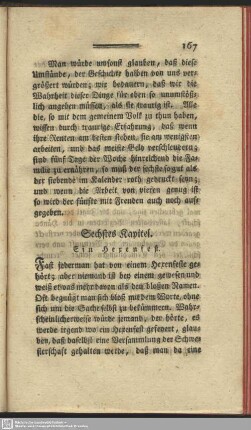 Sechstes Kapitel