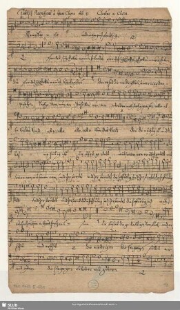 Cantus 2 Chori.