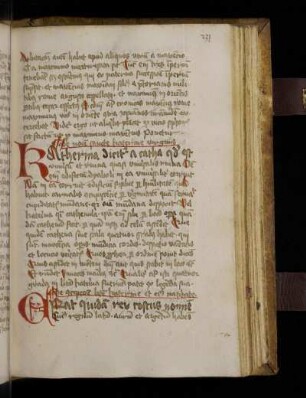 De conceptione beate Katarine et eius nativitate
