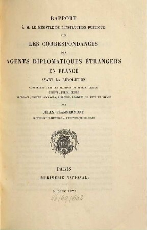 Nouvelles archives des missions scientifiques et litteraires : choix de rapports et instructions, 8. 1896