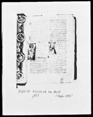 Vollbrevier — Initiale V, Folio 3recto