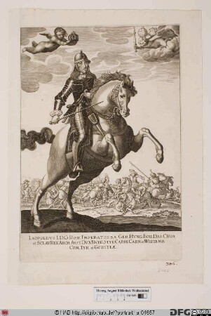 Bildnis Leopold I., römisch-deutscher Kaiser (reg. 1658-1705)