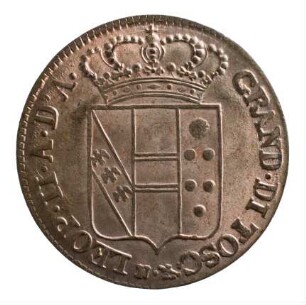 Münze, 3 Quattrini, 1828
