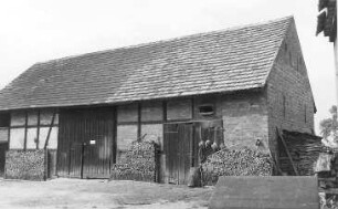 Hähnichen-Quolsdorf. Ehem. Wassermühle am Schöps beim Rittergut, Wirtschaftsgebäude