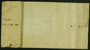 Mutter Mai-15.Dez. 1900