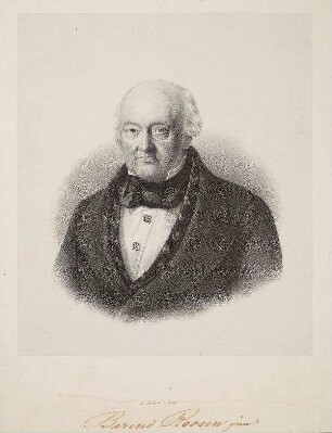 Bildnis von Berend Carl Roosen (1820-1904)