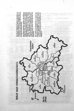 Karte: Berlin nach Verwaltungsbezirken