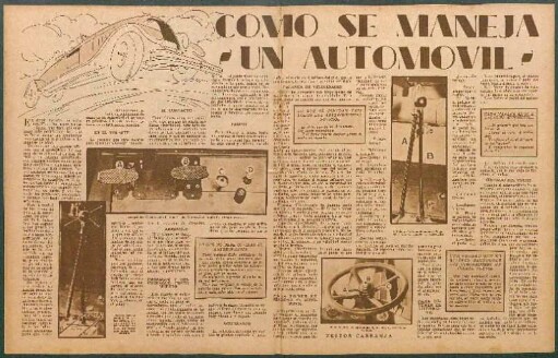 Como se maneja un automóvil