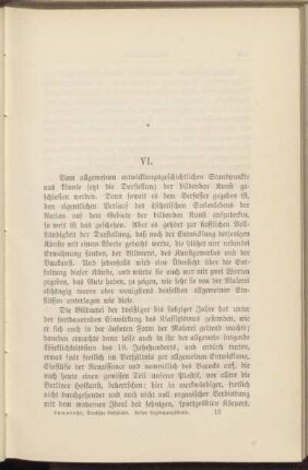 VI. [Bildnerei, Kunstgewerbe, Baukunst]