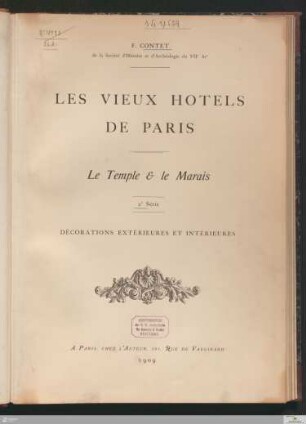 2. série: Décorations extérieures et intérieures