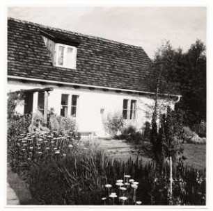 Garten Elsbeth Heddenhausen, Berlin-Zehlendorf: Wohnhaus Terrasse Sommergarten