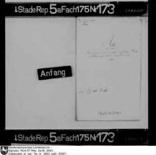 Denunziation gegen den Bürger und Gastwirt Johann Richers in Verden wegen hinterzogener Bier-Akzise