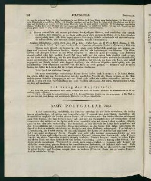 34-56, XXXIV. Polygaleae -XLII. Polygoneae